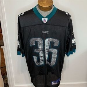 Rebook NFL equipment mens black jersey